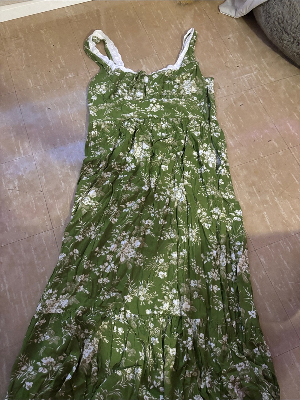Nobody’s Child Heather Lace Midi Dress